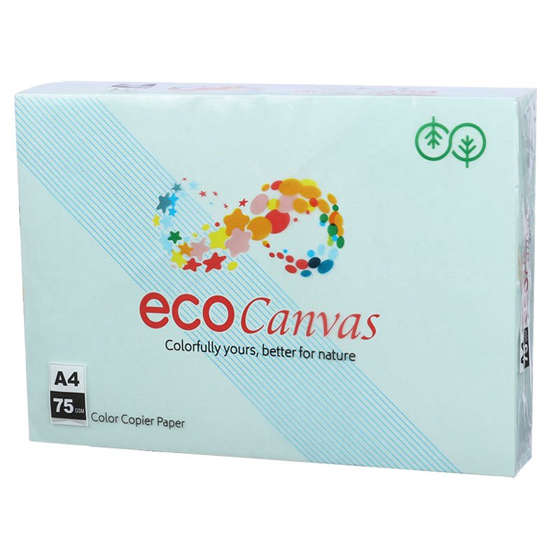 کاغذ A4 رنگی اکو کانوا 75 گرم بسته 500 عددی - 3
