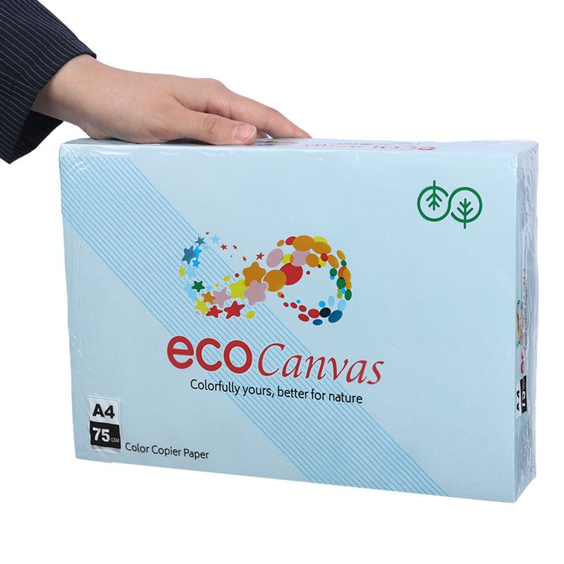 کاغذ A4 رنگی اکو کانوا 75 گرم بسته 500 عددی - 6