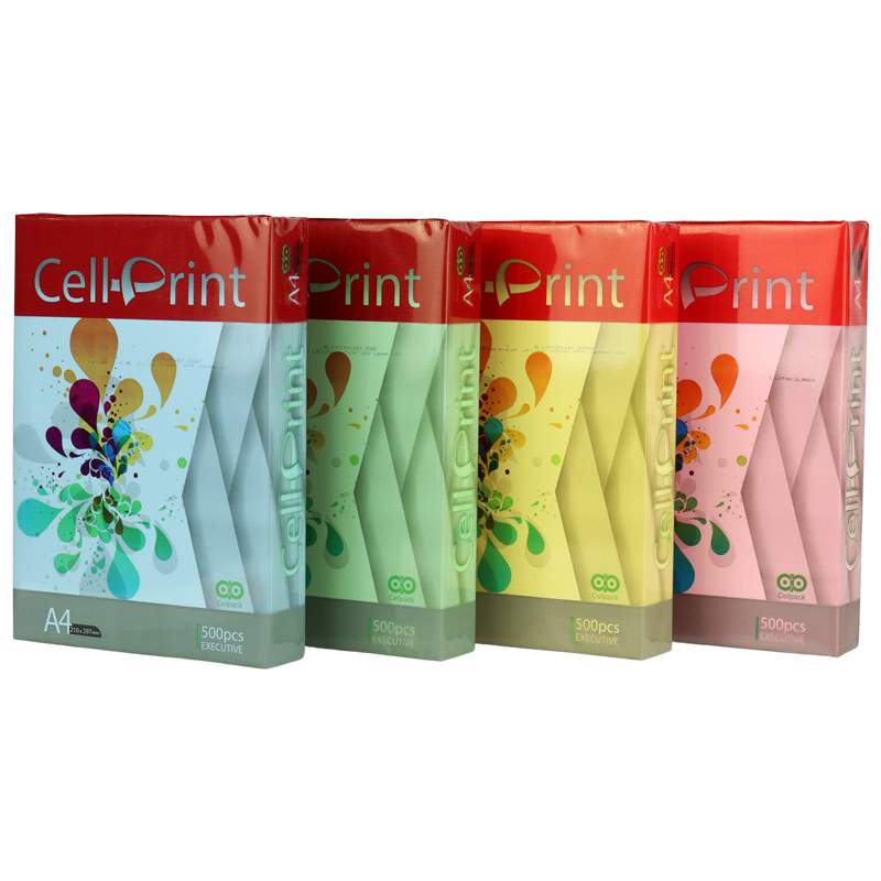 کاغذ A4 رنگی سل پرینت 75 گرم بسته 500 عددی - 2