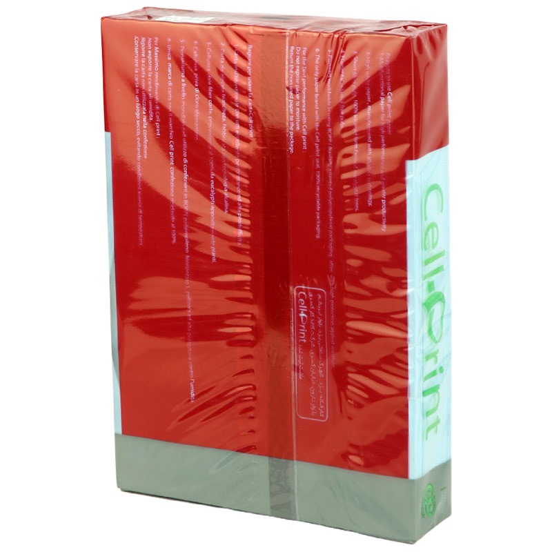 کاغذ A4 رنگی سل پرینت 75 گرم بسته 500 عددی - 5