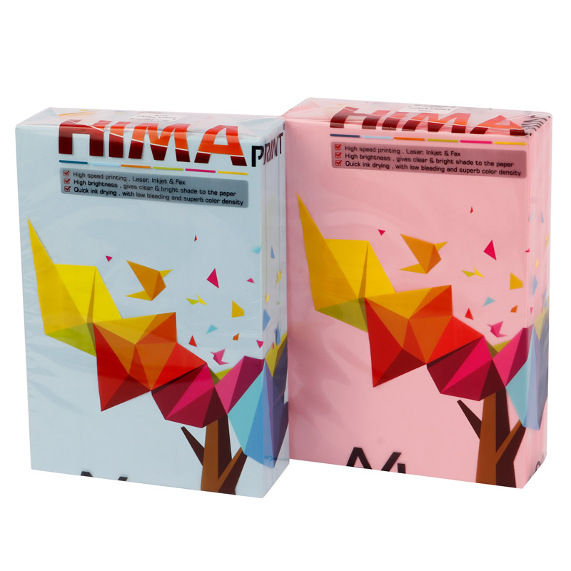 کاغذ A5 رنگی هیما پرینت 80 گرم بسته 500 عددی - 6
