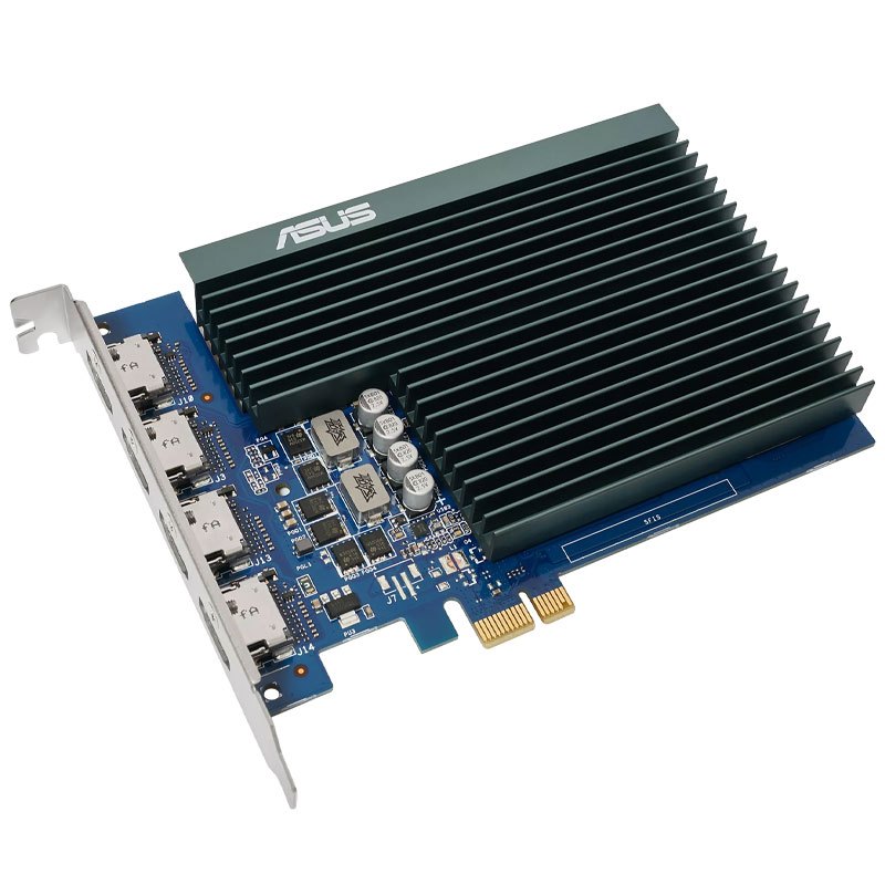 کارت گرافیک Asus GeForce GT730-4H-SL-2GD5 2GB GDDR5 64Bit - 3