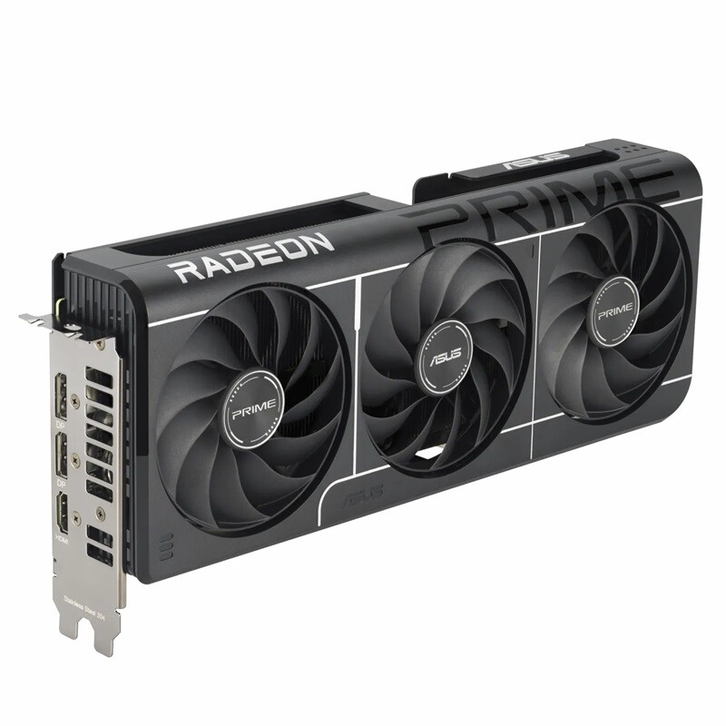 کارت گرافیک ASUS Prime Radeon RX 9060 XT OC Edition 16GB GDDR6 128Bit - 3