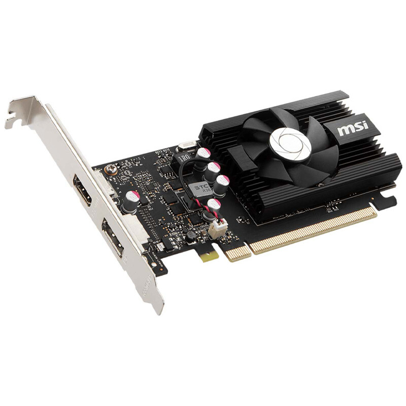 کارت گرافیک MSI GeForce GT1030 4GD4 LP OC 4GB GDDR4 64Bit - 3