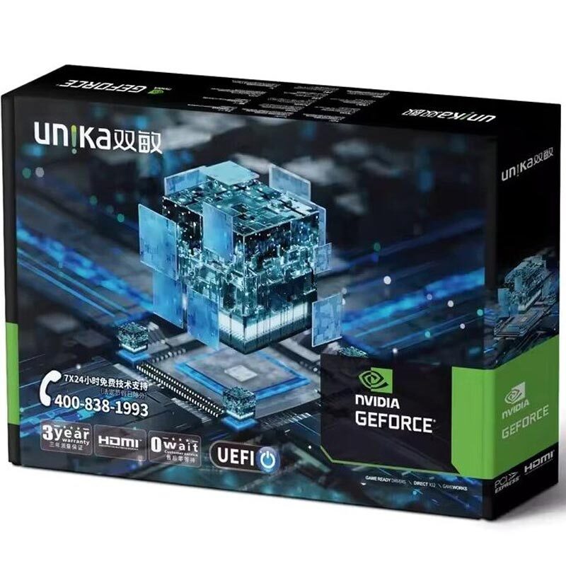 کارت گرافیک Unika GeForce GT610 2GD3 V1 2GB DDR3 64Bit - 2
