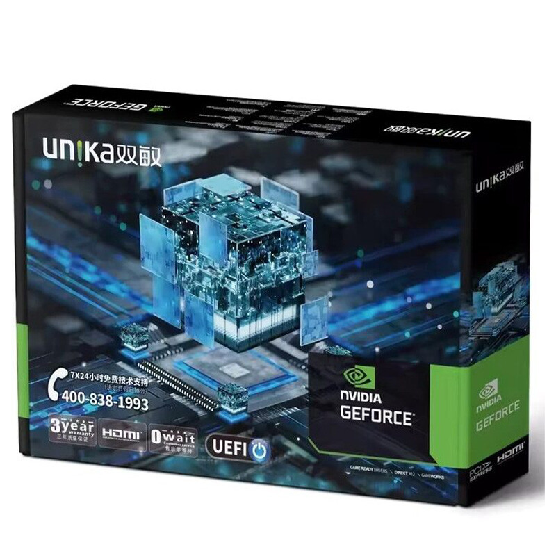 کارت گرافیک Unika GeForce GT730 4GD3 V7 4GB DDR3 128Bit - 2