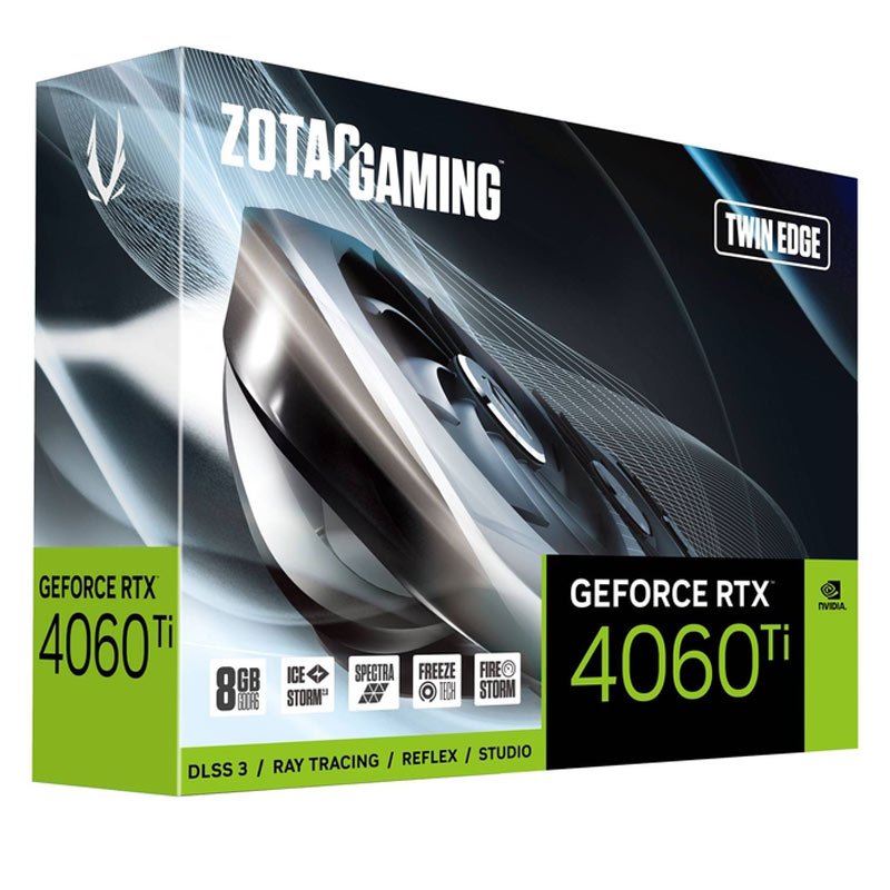 کارت گرافیک Zotac Gaming GeForce RTX 4060 Ti Twin Edge 8GB GDDR6 128Bit - 8