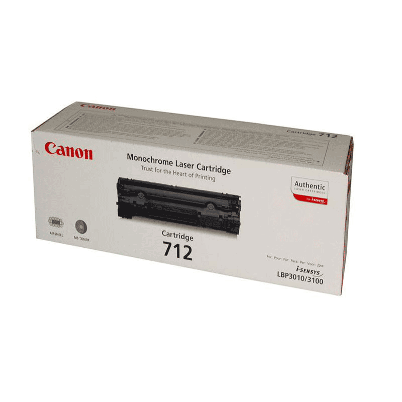 کارتریج لیزری مشکی کنون Canon 712 - 3