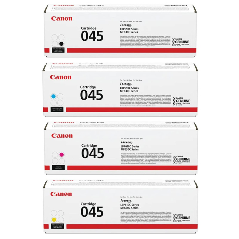 کارتریج لیزری رنگی Canon 045 بسته 4 عددی - 2