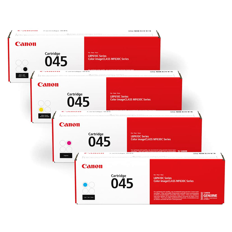 کارتریج لیزری رنگی Canon 045 بسته 4 عددی - 3