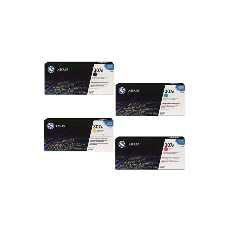 کارتریج لیزری رنگی HP 307A بسته 4 عددی - 5