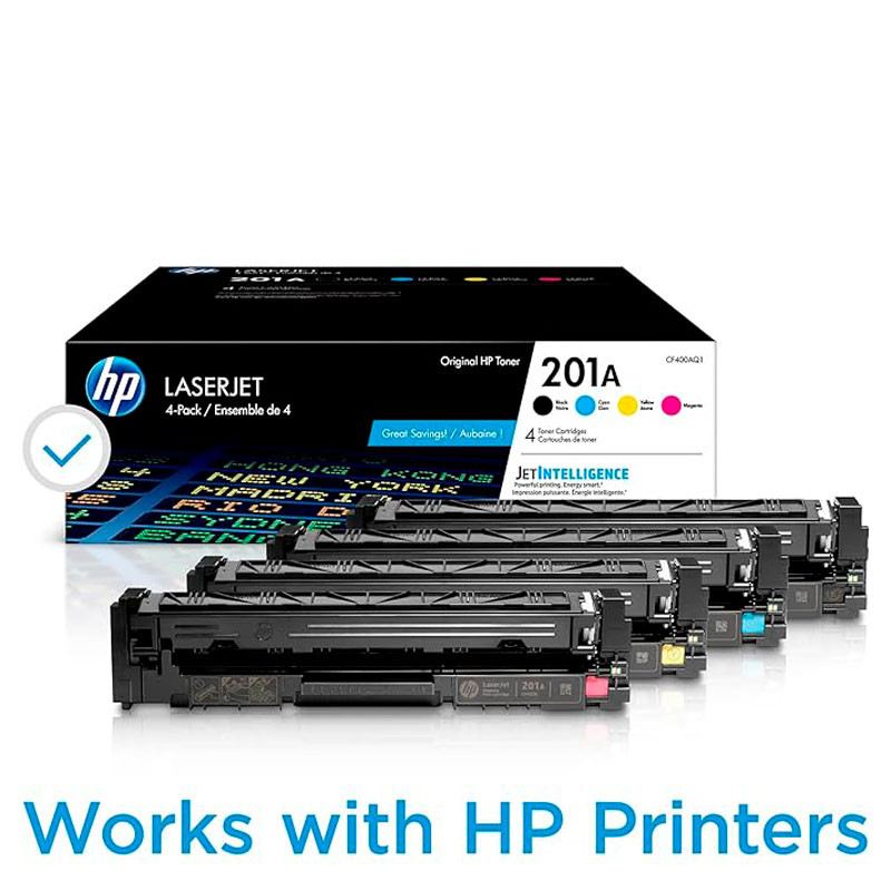کارتریج لیزری رنگی HP LaserJet 201A بسته 4 عددی - 2