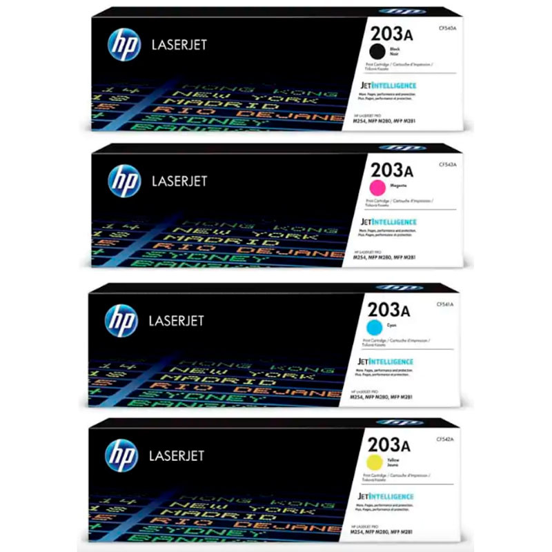 کارتریج لیزری رنگی HP LaserJet 203A بسته 4 عددی - 2