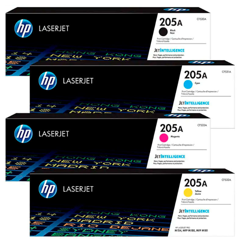 کارتریج لیزری رنگی HP LaserJet 205A بسته 4 عددی - 2