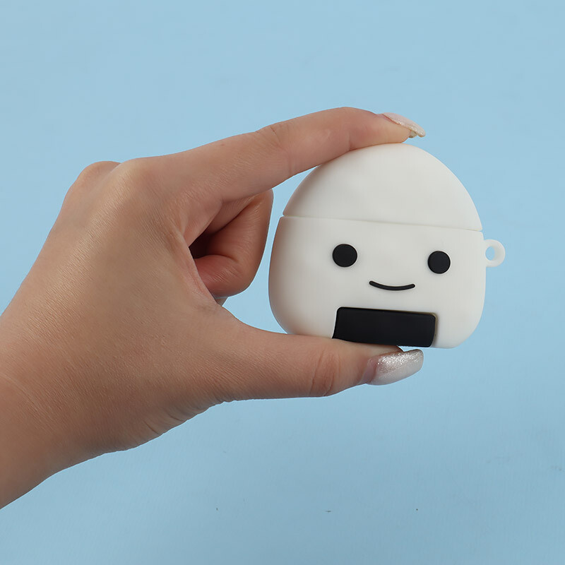 کاور سیلیکونی عروسکی ایرپاد 3 طرح Rice Ball - 2
