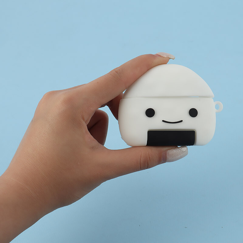 کاور سیلیکونی عروسکی ایرپاد پرو طرح Rice Ball - 2