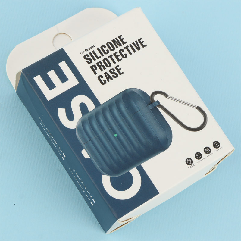 کاور سیلیکونی ایرپاد 3 Silicone Protective Case راه راه - 2