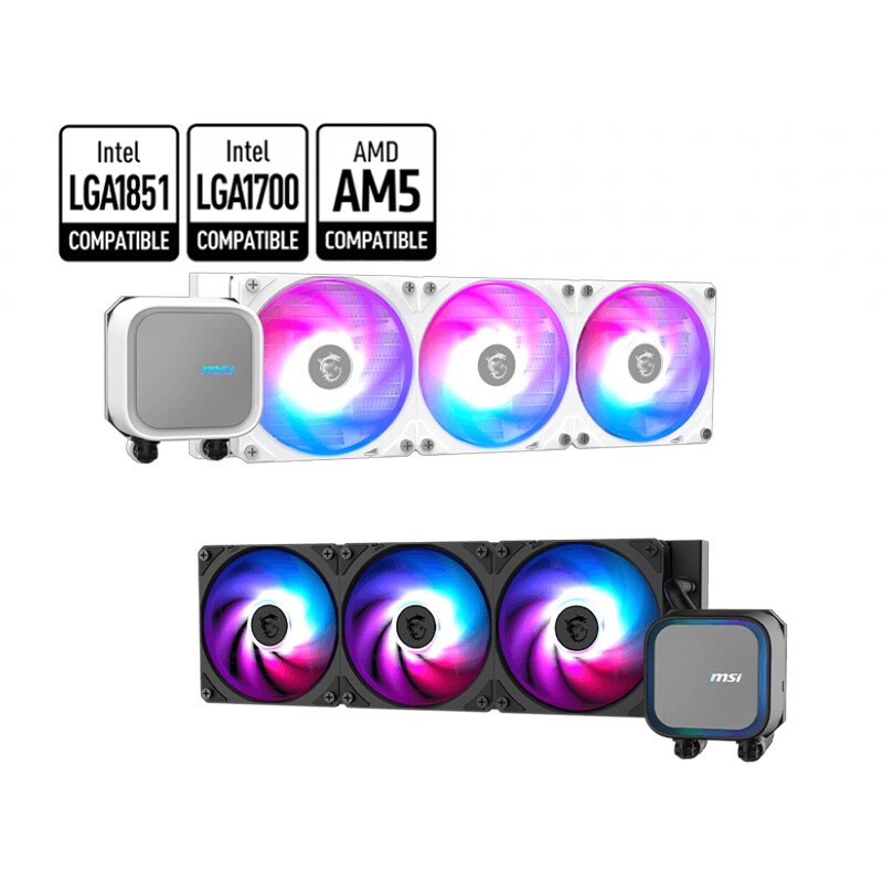 خنک کننده مایع پردازنده ام اس آی MAG CORELIQUID A13 360 ARGB - 5