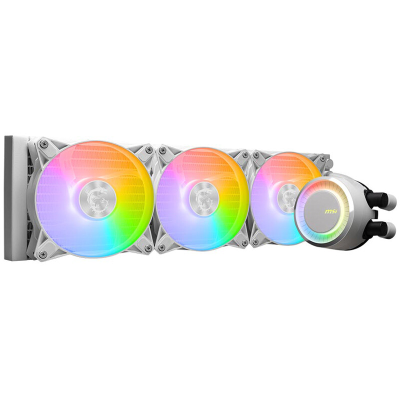 خنک کننده مایع پردازنده ام اس آی MAG CORELIQUID E360 WH - 3