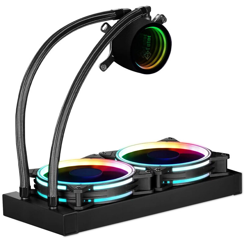 خنک کننده مایع پردازنده فاطر FW-240N2B1 Black - 4