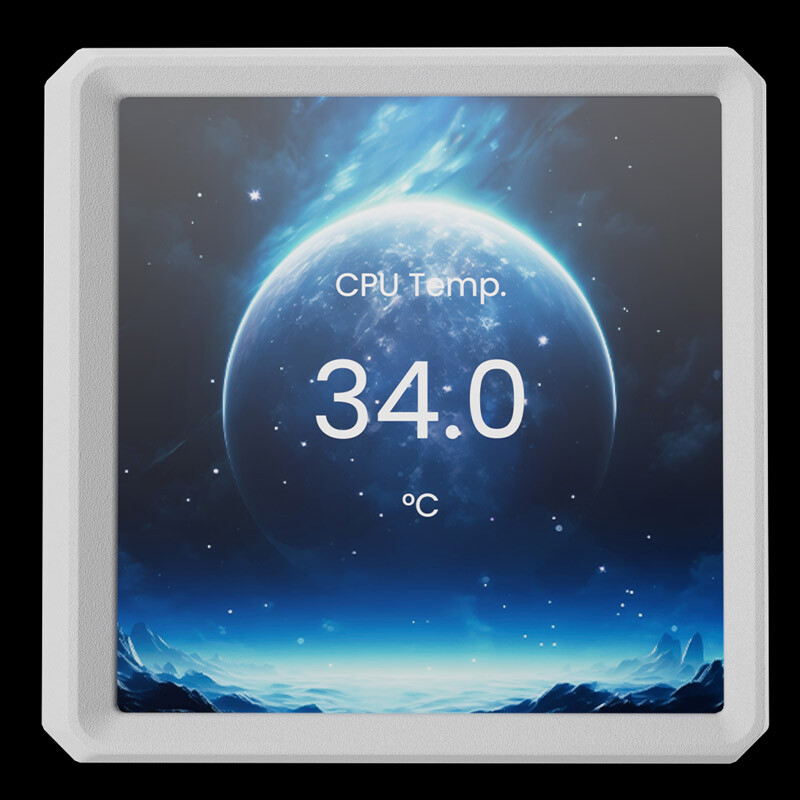 خنک کننده مایع پردازنده گیم دیاس Aura GL240 LCD ARGB WH - 5