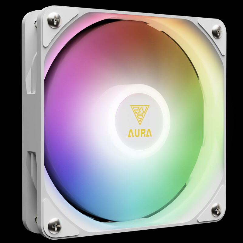 خنک کننده مایع پردازنده گیم دیاس Aura GL360 DIGITAL ARGB WH - 7