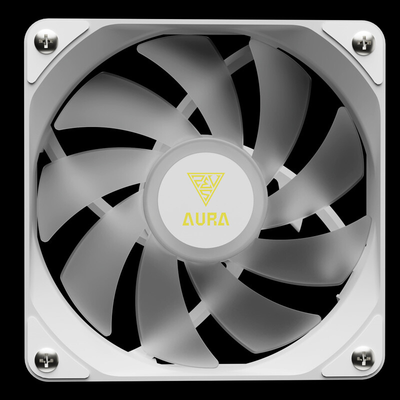 خنک کننده مایع پردازنده گیم دیاس Aura GL360 DIGITAL ARGB WH - 8