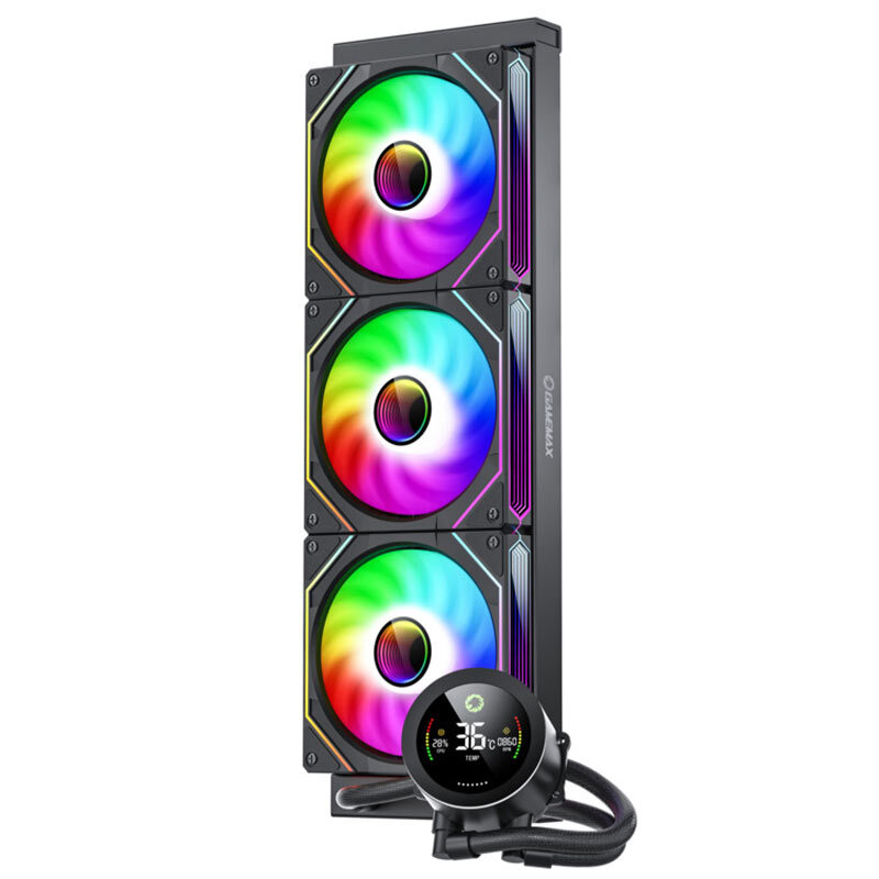 خنک کننده مایع پردازنده گیم مکس IceBurg 360 Digital BK - 2