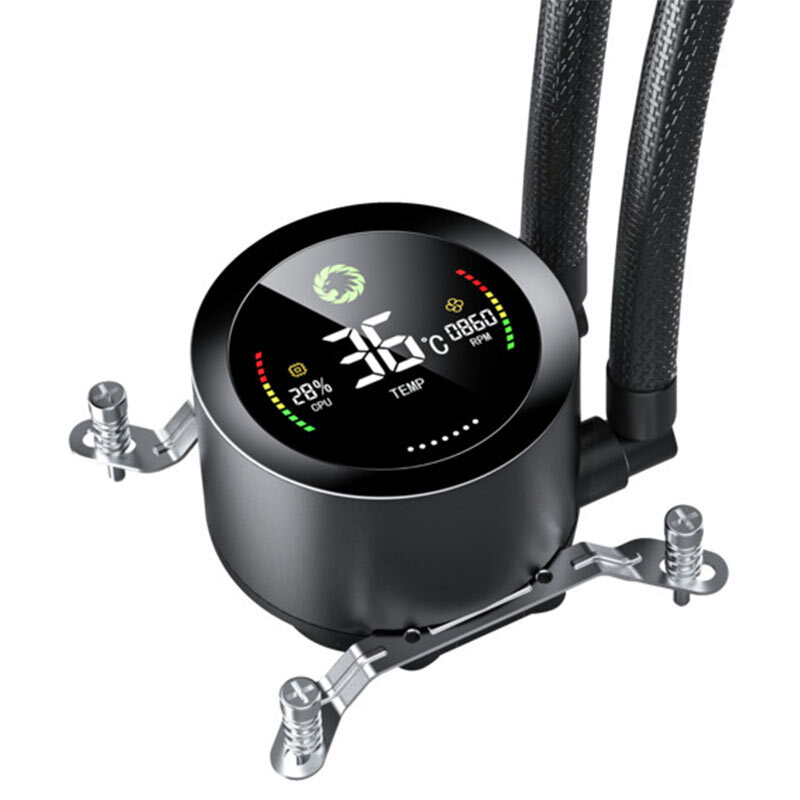 خنک کننده مایع پردازنده گیم مکس IceBurg 360 Digital BK - 7