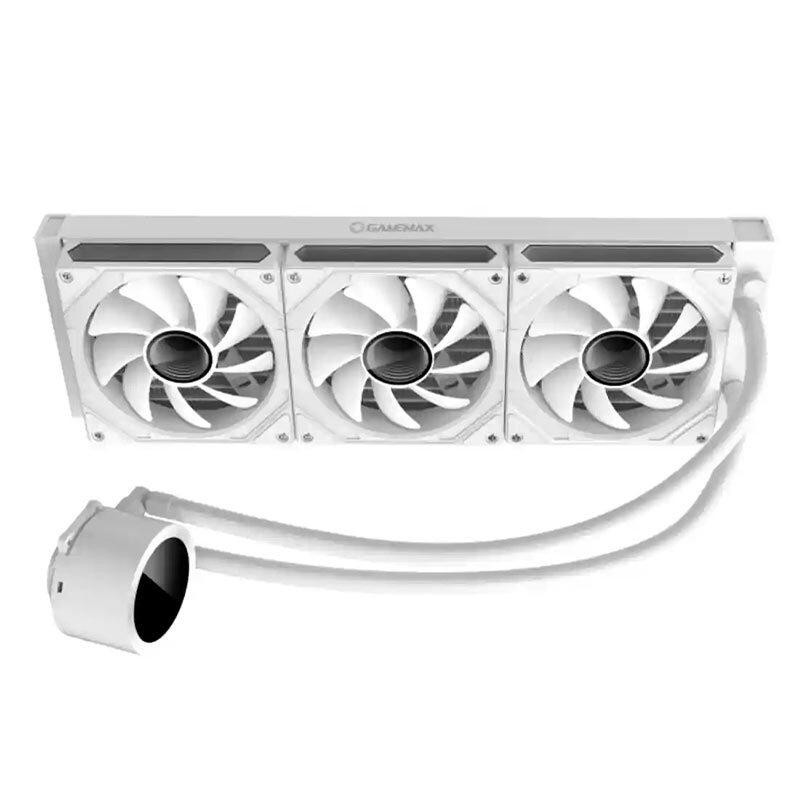 خنک کننده مایع پردازنده گیم مکس IceBurg 360 Digital WH - 4