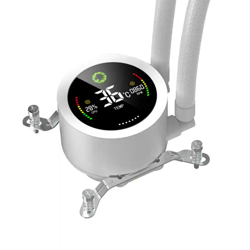 خنک کننده مایع پردازنده گیم مکس IceBurg 360 Digital WH - 7