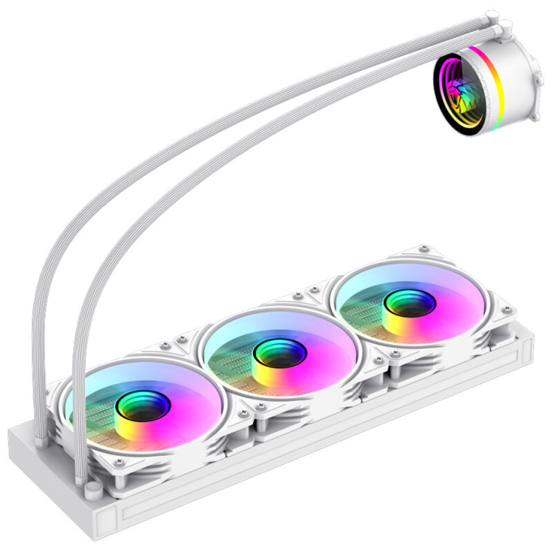 خنک کننده مایع پردازنده گیم مکس Iceburg 360 Infinity WH ARGB - 4