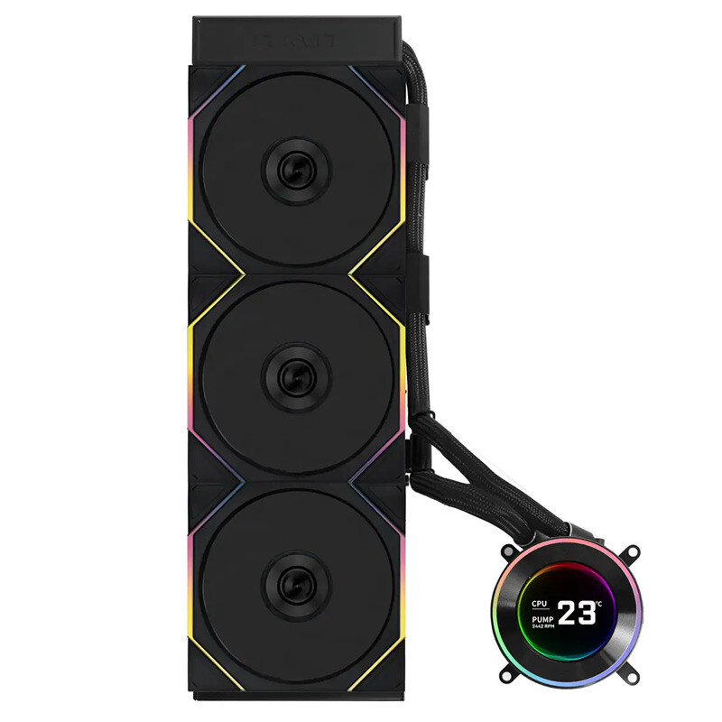 خنک کننده مایع پردازنده لیان لی HydroShift II LCD-C 360TL - 6