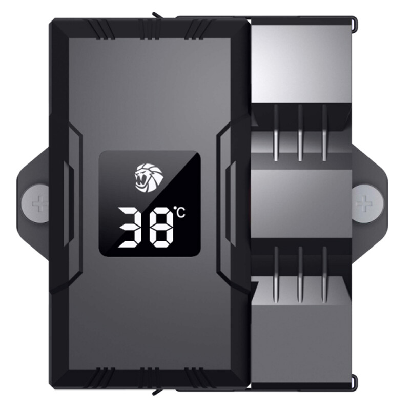 خنک کننده پردازنده گیم مکس Gamma 90 Digital Black - 6