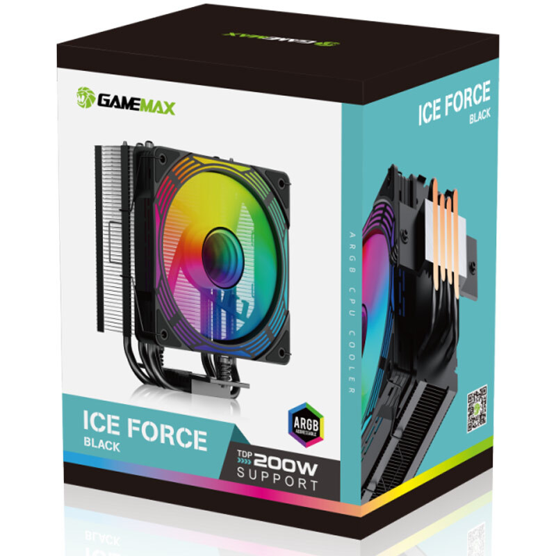 خنک کننده پردازنده گیم مکس Ice Force Black - 2