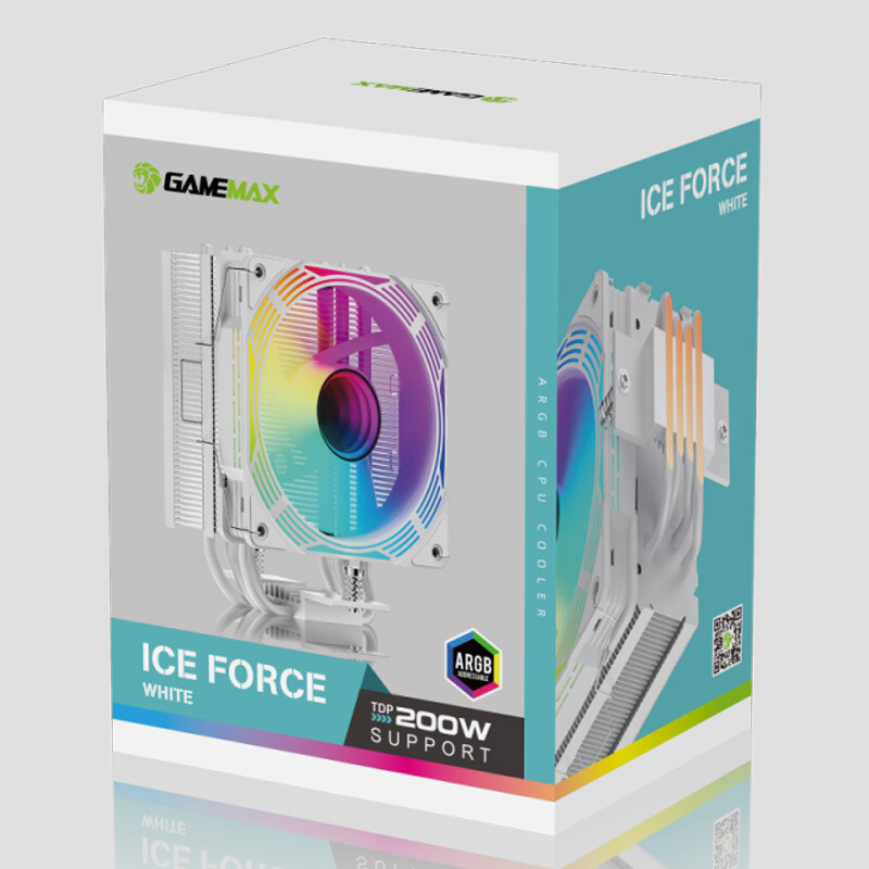 خنک کننده پردازنده گیم مکس Ice Force White - 2