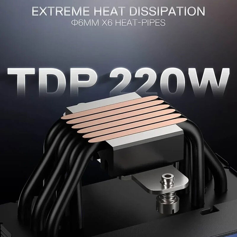 خنک کننده پردازنده ردراگون CC-2312 ARGB - 3