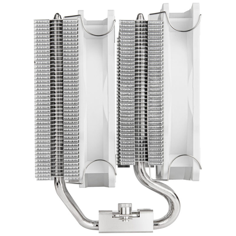 خنک کننده پردازنده سیلوراستون Hydrogon D120 ARGB White - 5