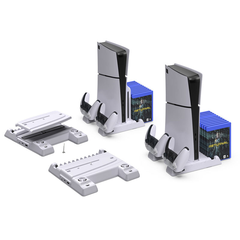خنک کننده و شارژر دسته PS5/PS5 Slim دابی P-5 TP5-3537B - 3