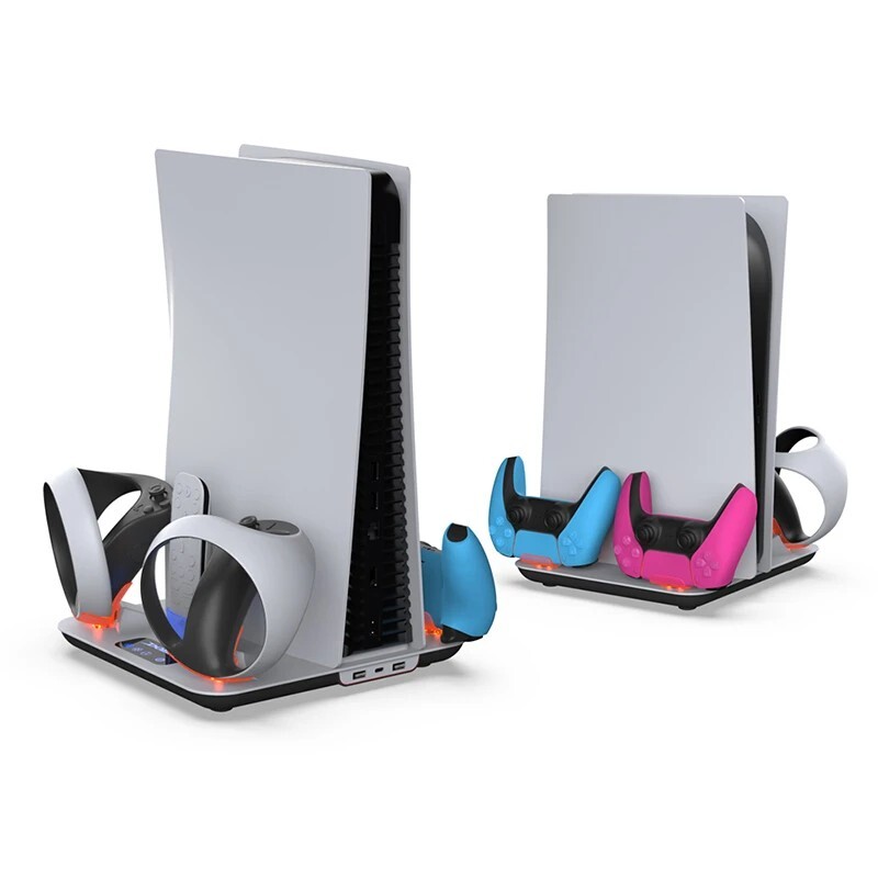 خنک کننده و شارژر دسته PS5/PS5 Slim دابی TP5-3550 - 3