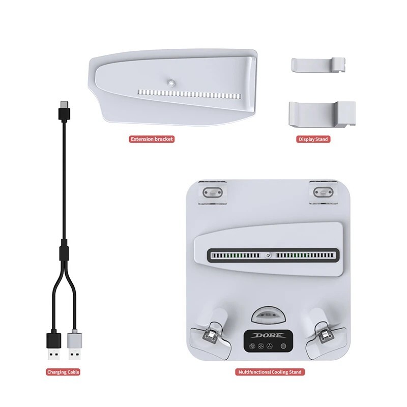 خنک کننده و شارژر دسته PS5/PS5 Slim دابی TP5-3550 - 8