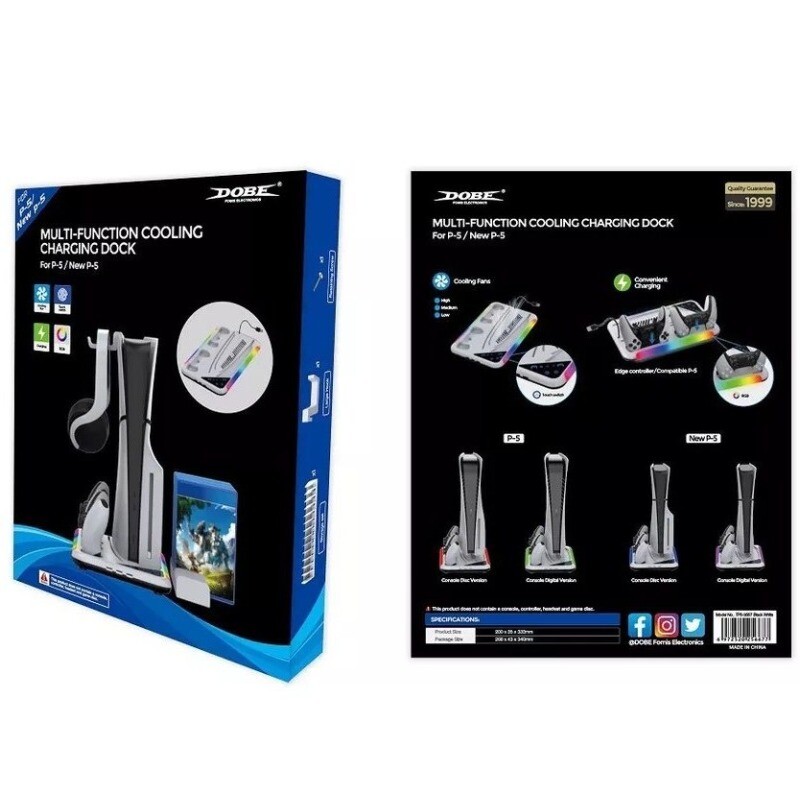 خنک کننده و شارژر دسته PS5/PS5 Slim دابی TP5-3557 - 8