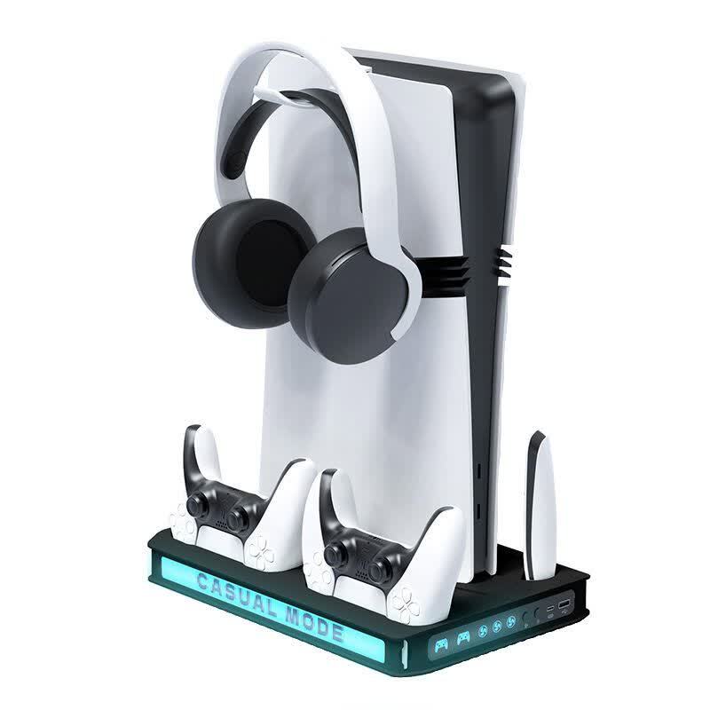خنک کننده و شارژر دسته PS5/PS5 Slim/PS5 Pro دد اسکال DS-MZ8041 - 5