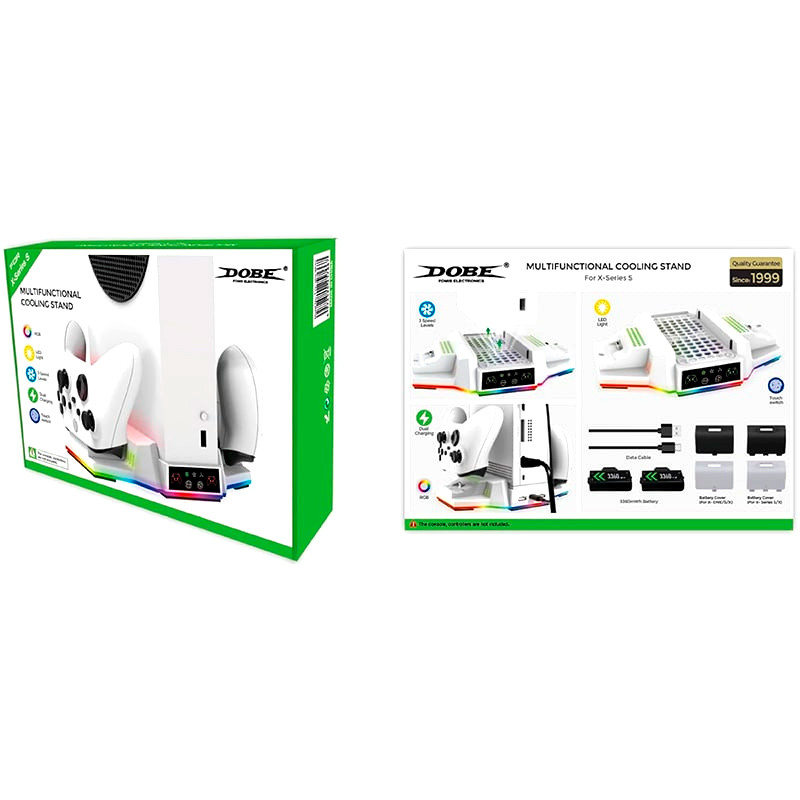 خنک کننده و شارژر دسته XBOX Series S دابی TYX-3612 - 2