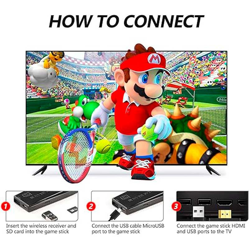 کنسول بازی گیم استیک Game Stick Lite 4K 64GB Dual - 2
