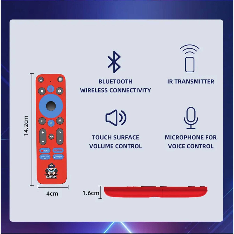 کنسول بازی گیم استیک Game TV Stick G1 10K 16GB Dual - 7