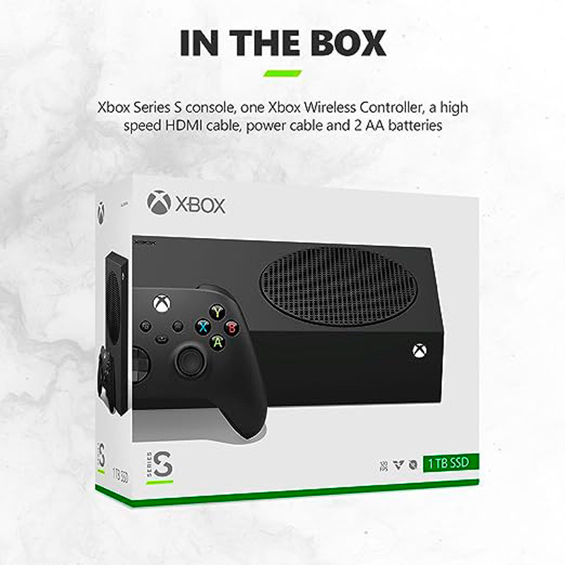 کنسول بازی مایکروسافت Xbox Series S Carbon Black 1TB SSD All Digital - 5