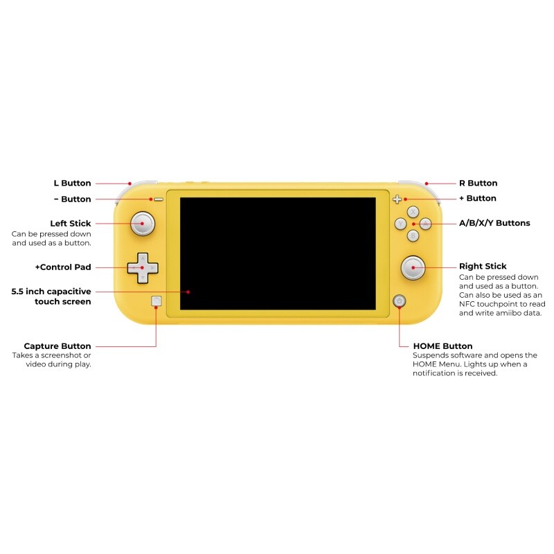 کنسول بازی نینتندو Nintendo Switch Lite Yellow 4GB 32GB - 4