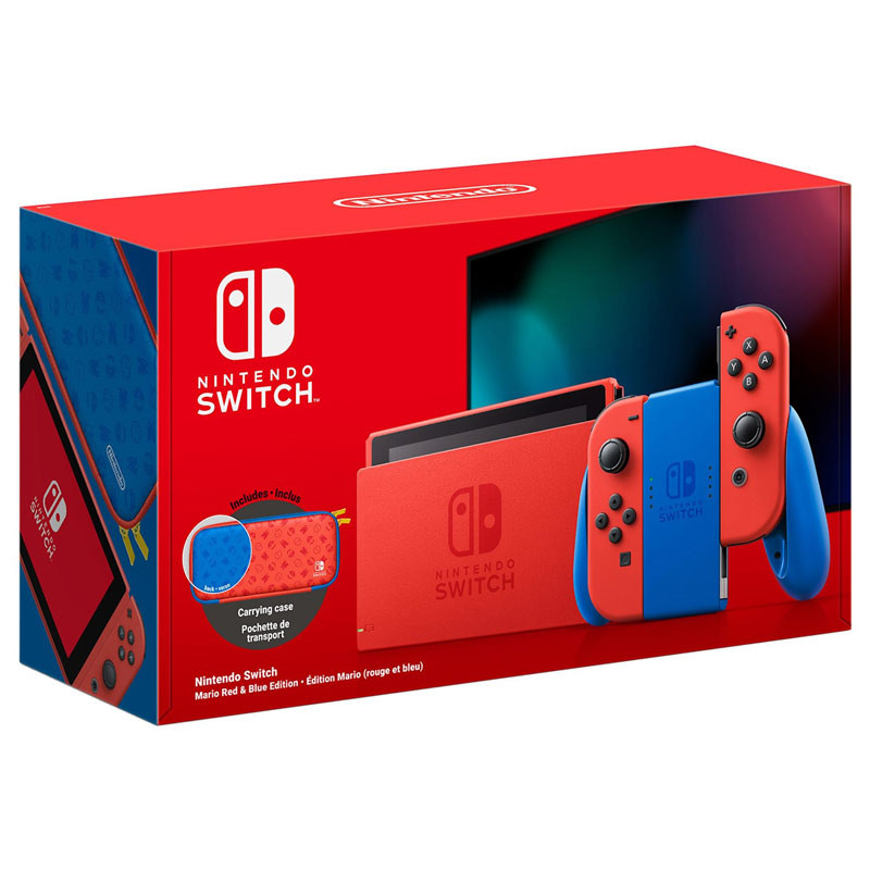 کنسول بازی نینتندو Nintendo Switch Mario Red and Blue Edition 4GB 32GB - 2