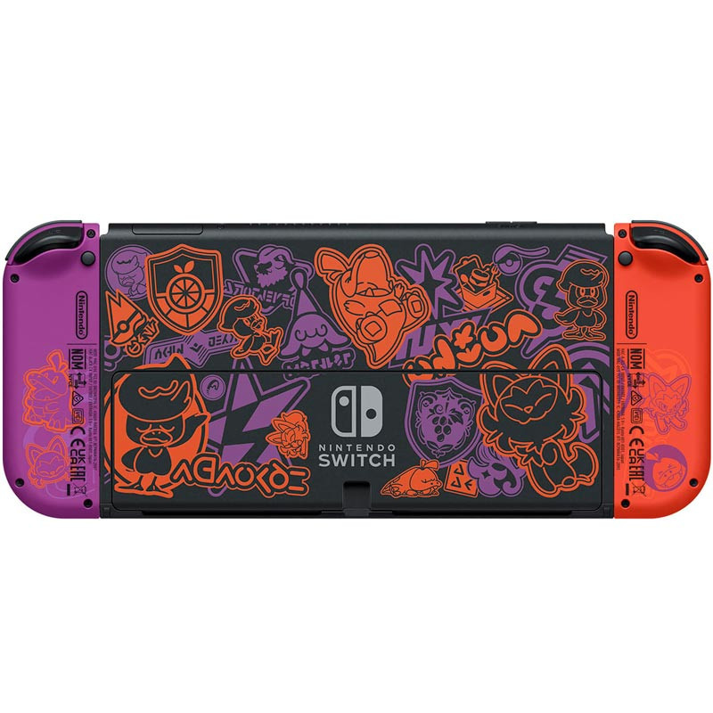 کنسول بازی نینتندو Nintendo Switch OLED Pokemon Scarlet and Violet Edition 4GB 64GB استوک - 4